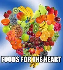 foods for the heart. Fruit Heart