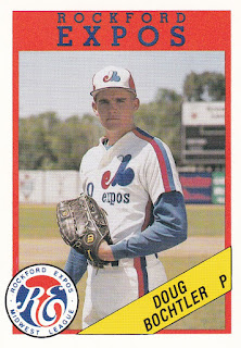 Doug Bochtler 1990 Rockford Expos card