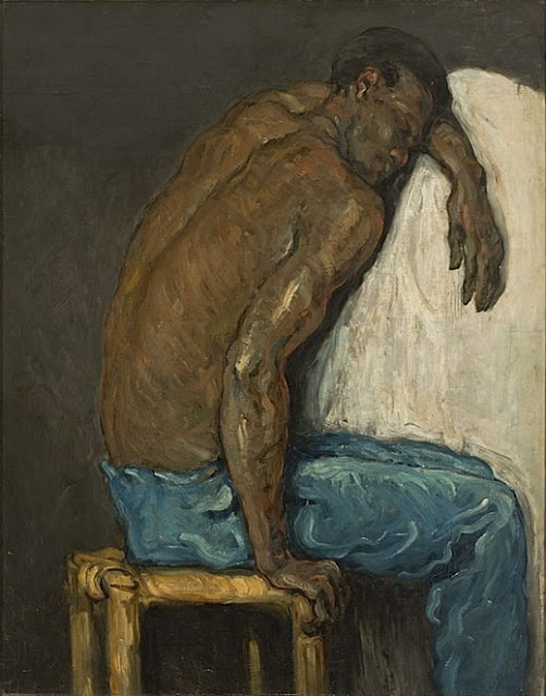 Paul Cézanne (1839-1906) Le Noir Scipion "Le nègre Scipion", (titre original) 1886/88 Huile sur toile, 107 cm x 83 cm Museo de Arte de Sao Paolo, Brasil