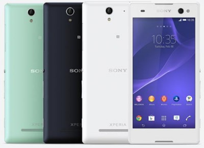 Sony Perkenalkan Xperia C3, Smartphone 'Selfie' Besutannya