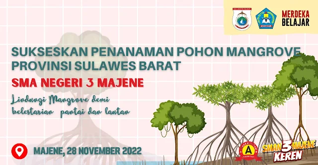 "Pencanangan Gerakan Penanaman 1.250.000 Bibit Mangrove di Sulawesi Barat"