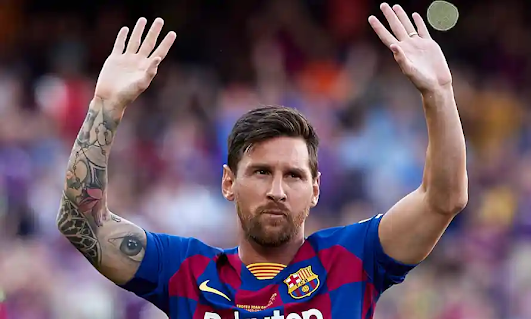 RASMI: Messi Tinggalkan Barcelona.