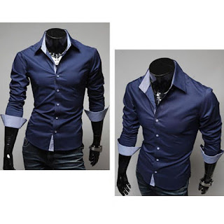 Fashion Mens Luxury Long Sleeve Shirt Casual Slim Fit Stylish Dress Shirts Tops