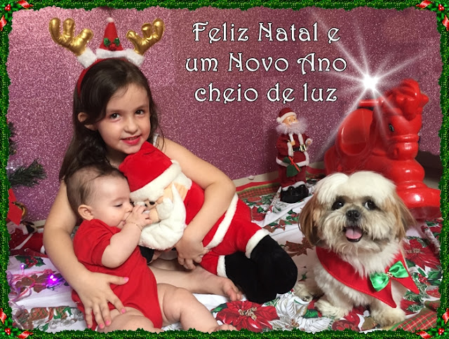 sessão de fotos para o natal