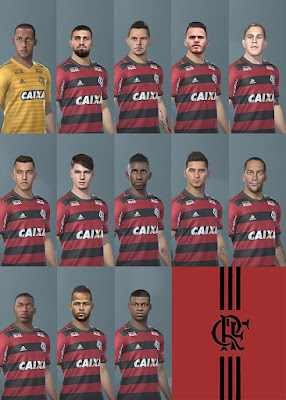 PES 2019 Facepack Flamengo 2019 by BMPES