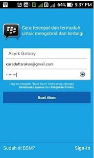 Cara daftar bbm dan cara menggunakan aplikasi bbm