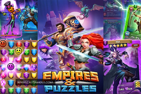 Hướng dẫn chơi game Empires & Puzzles - Game chiến thuật nhập vai giải đố RPG hay nhất trên điện thoại di động