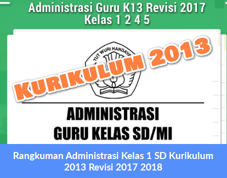 Rangkuman Manajemen Kelas 1 Sd Kurikulum 2013 Revisi 2019 2020