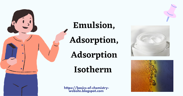 Emulsions, Adsorption, Adsorption Isotherm