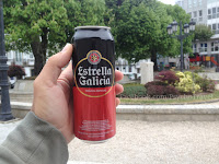 pivo piće pauza odmor camino de Santiago Norte Sjeverni put slike psihoputologija