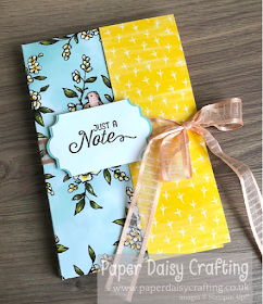Nigezza Creates with Paper Daisy Crafting & Stampin Up Bird ballad