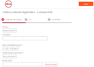 HOW TO REGISTER FOR ABSA ZAMBIA INTERNET BANKING ONLINE