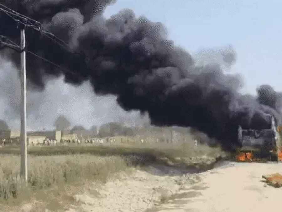 fire-broke-out-in-the-bus6-deaths-reported-ghazipur-news