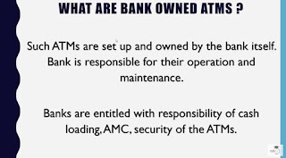 learn what are bank owned atm in india