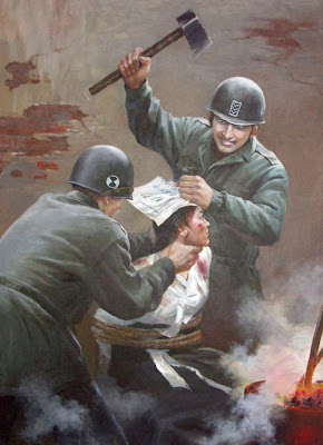 North Korean Barbarism Propaganda