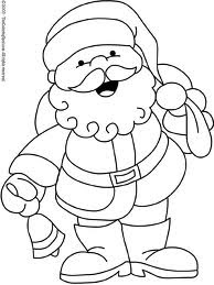 santa disney coloring pages for kids