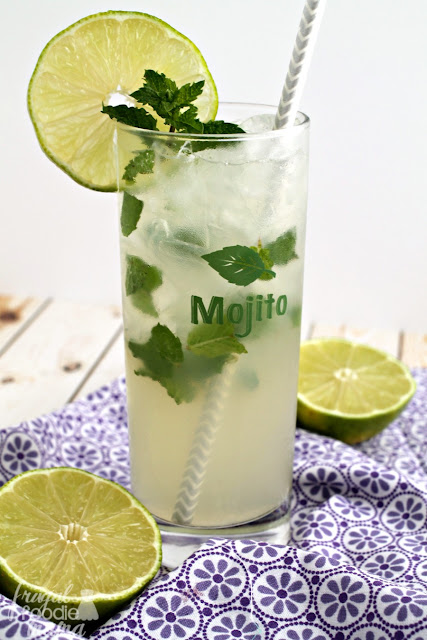 The combination of sweet coconut, refreshing mint, & tart key lime make this Coconut Key Lime Mojito the perfect end of summer cocktail.