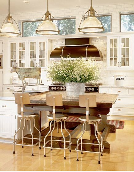 Country Kitchen Islands
