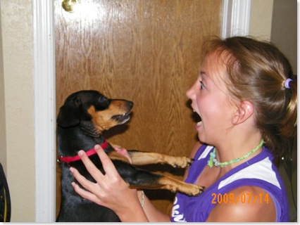Ginger is getting scared of Lydia