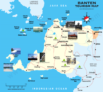 Peta Geografi Banten