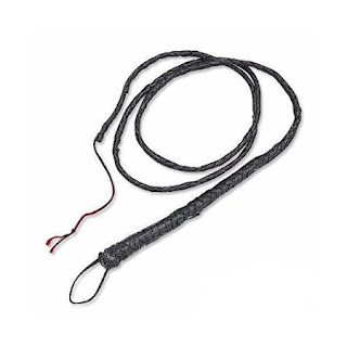 Black leather whip for steampunk catwoman cosplay, womens steampunk fashion