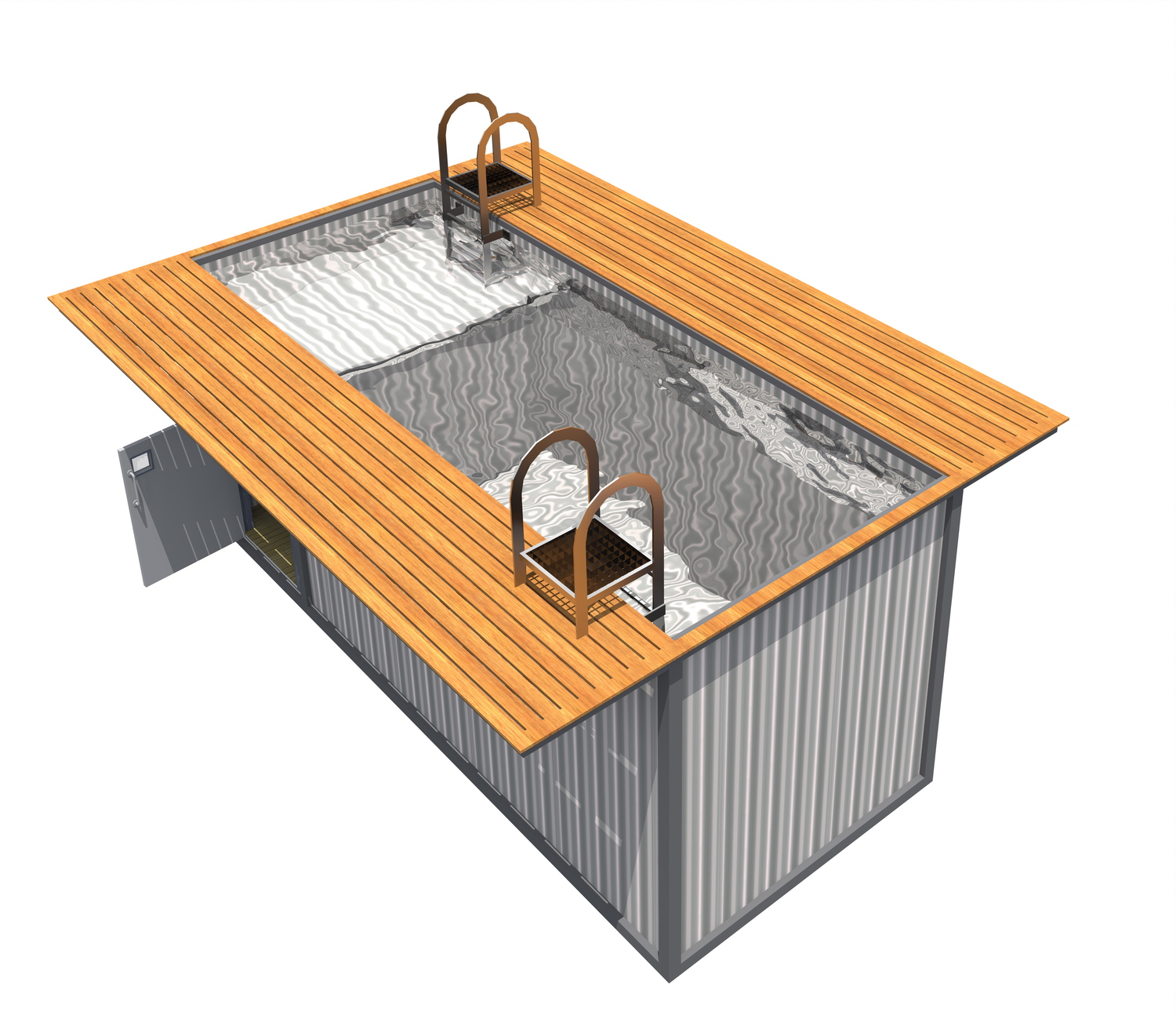 Container Homes: 40ft Shipping Container Home, - Eco Pig Designs