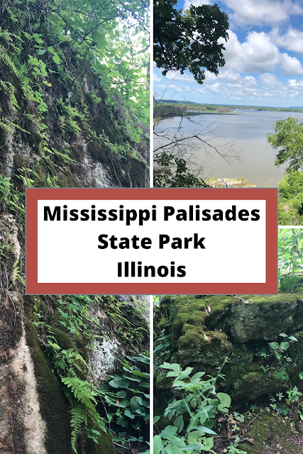 Scaling Rocky Terrain to Wide Open River Views at Mississippi Palisades State Park 