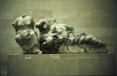 Archaic Greek Architecture on Three Goddesses From The East Pediment Of The Parthenon  Sculpted By