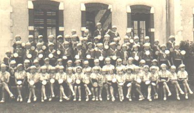 Fête de l’école de Bellevue à Montceau, 1938, (collection musée)