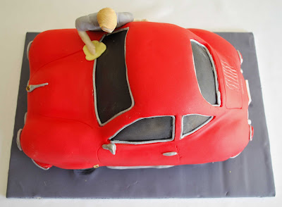 Porsche on Sweetthings  50th Birthday Party  1959 Porsche Cake