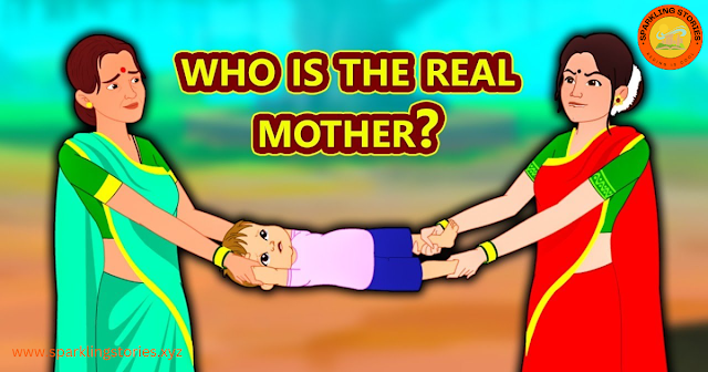 The Real Mother Story Moral In English, Urdu/Hindi