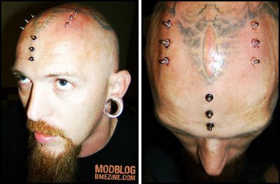 10 Foto Body Piercing Paling Ekstrem