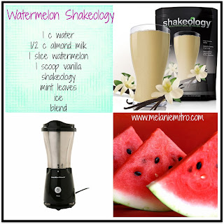 Watermelon Vanilla Shakeology Recipe