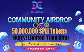 Planet Infinity Airdrop of 450 $PLI Tokens worth $45 USD Free
