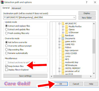 Cara Mengatasi File RAR Error Atau Korup