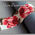 Blooming Roses bracelet - peyote pattern