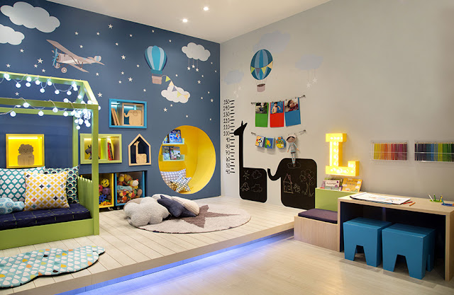 quarto infantil misto blog abrir janela