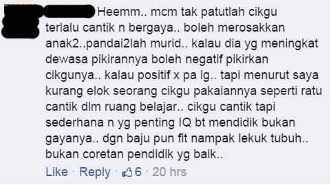 APABILA CIKGU CANTIK BERKEBAYA KE SEKOLAH