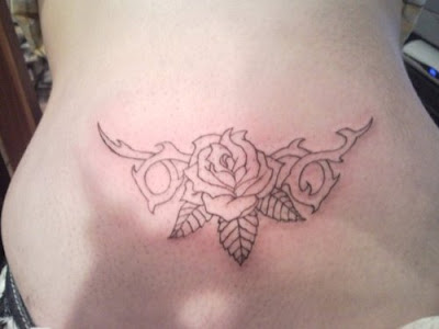 simple rose tattoo designs