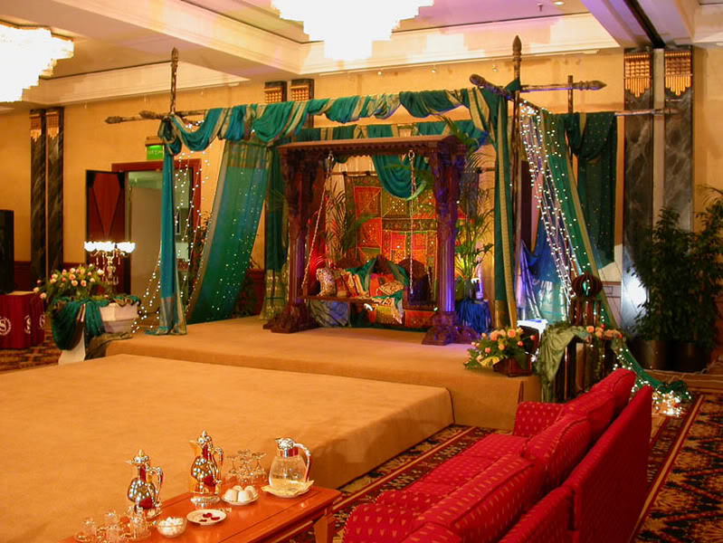 Stage Decor of Mehndi