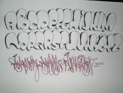 3d graffiti alphabet bubble. 3d graffiti alphabet letters z