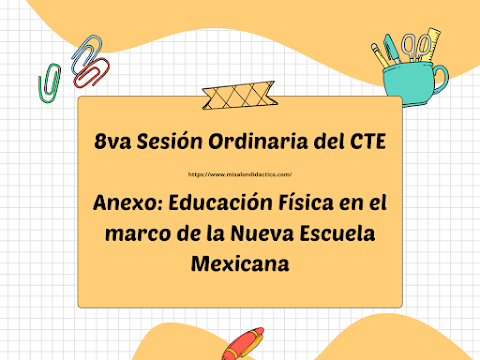 Anexo: Educación Física en el Marco de la Nueva Escuela Mexicana