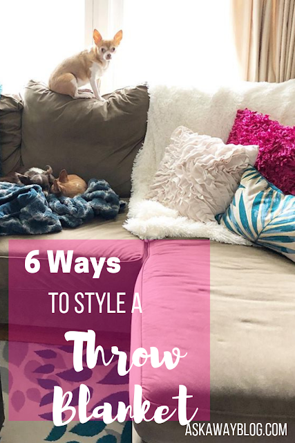 6 Ways to Style a Throw Blanket