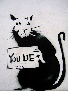 banksy you lie