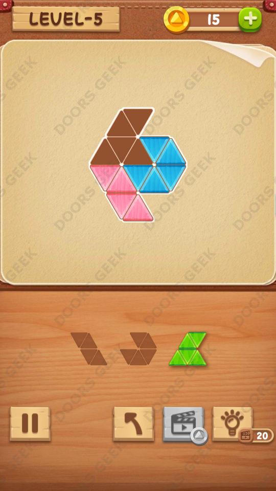 Block Puzzle Jigsaw Rookie Level 5 , Cheats, Walkthrough for Android, iPhone, iPad and iPod