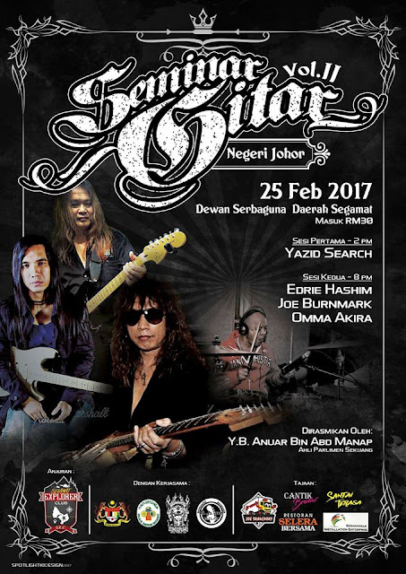 Event Seminar Gitar Negeri Johor Part 2 | 25 Feb 2017