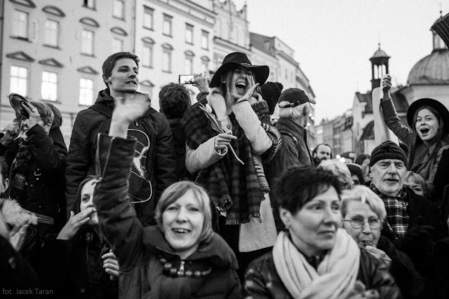 Międzynarodowy Straj Kobiet, Krakow 2017, fot. Jacek Taran