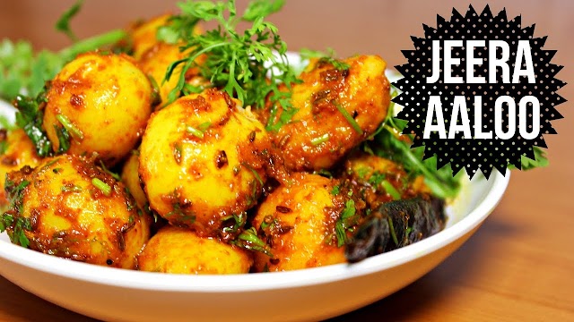 How to make Restaurant style Jeera Aloo / Aloo Jeera - Potato & Cumin Seed Recipe