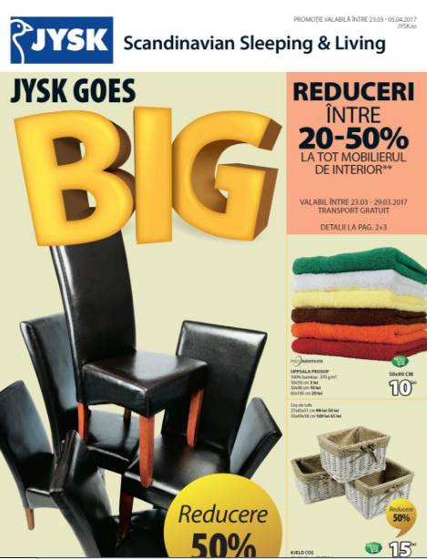 JYSK Romania catalog online si program magazine JYSK 