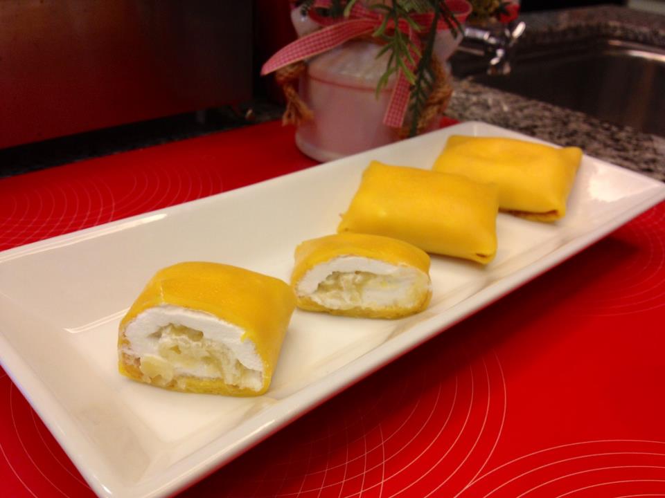 HIDUP SEORANG HAMBA :::: Resepi Durian Crepe (Paling Simple)